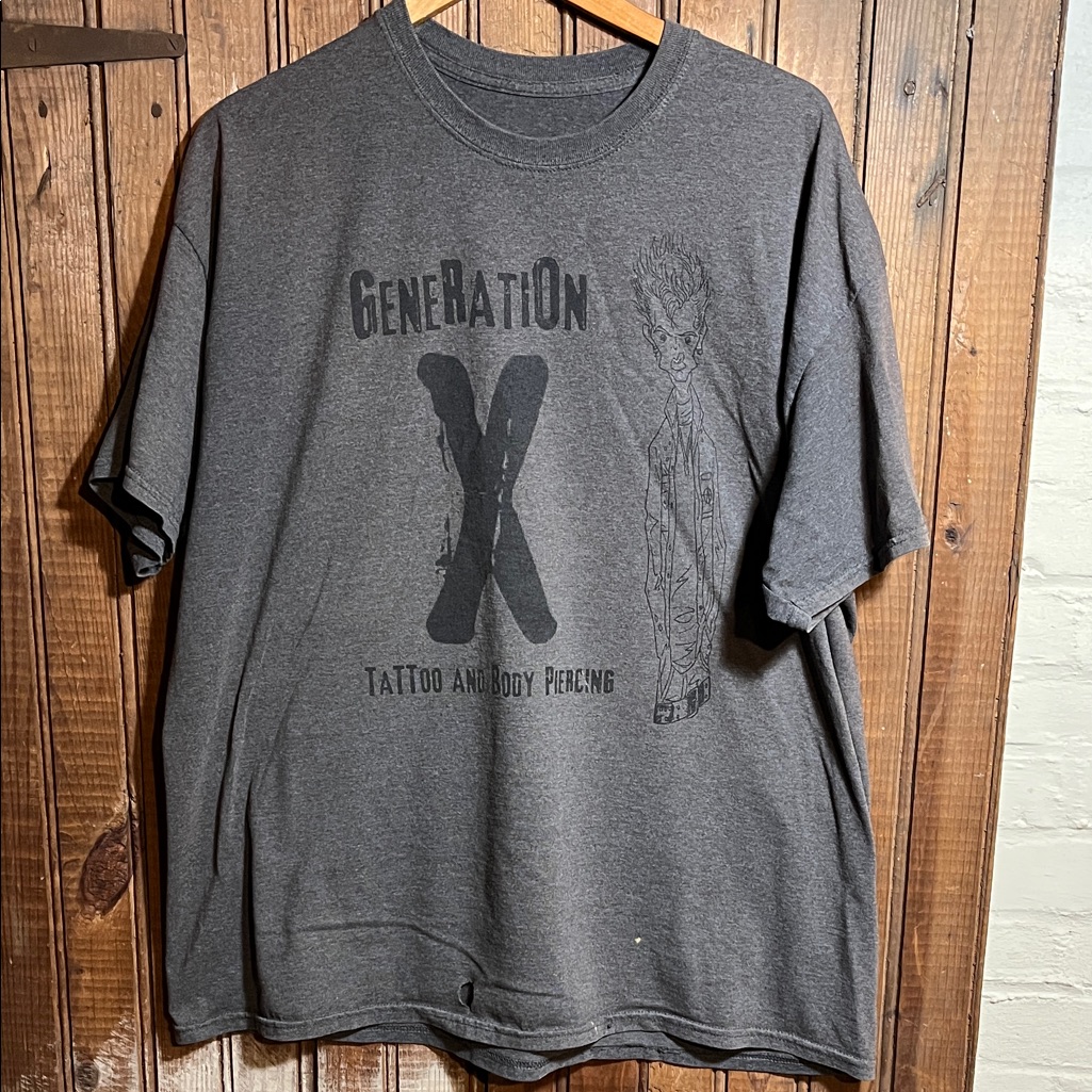 Generation X Tattoo And Body Piercing Tee